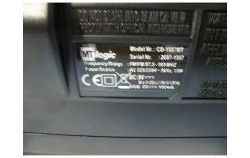 Vuiligheid jam landinwaarts Tweedehands aankoop en verkoop RADIO-CD-SPELER MT LOGIC DRAAGBAAR  CD1587MT-Sint-Niklaas | Troc.com