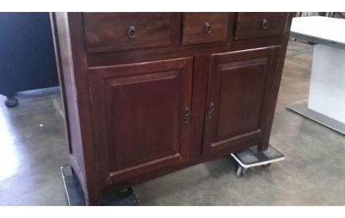 BIBLIOTHEQUE 4 PORTES