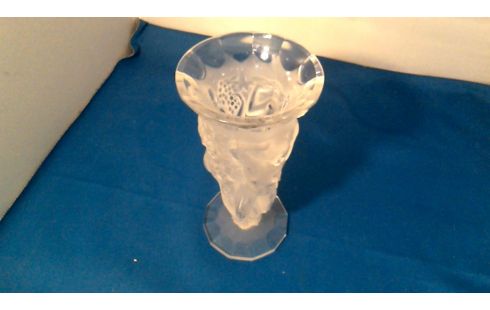 JARRÓN ART DECO CRISTAL