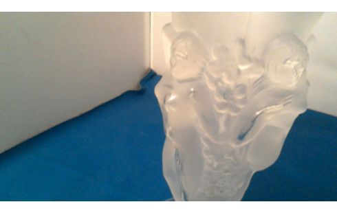 JARRÓN ART DECO CRISTAL