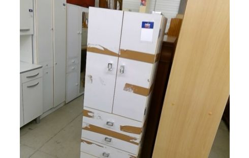 MEUBLE COLONNE SDB 2P 4T