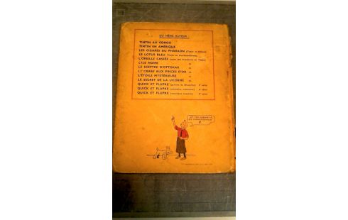 BD TINTIN LICORNE