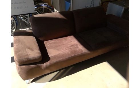 CANAPE CUIR 3 PLACES