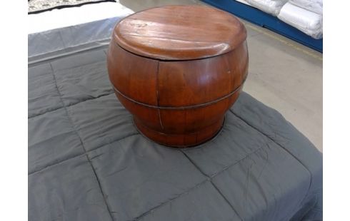 POUF EN BOIS RANGEMENT