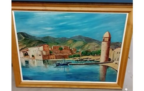 TABLEAU COLLIOURE DES PECHEURS