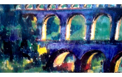 PEINTURE PONT DU GARE