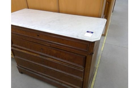 COMMODE DESSUS MARBRE 4T
