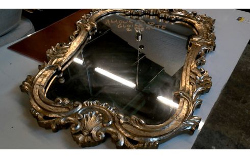 MIROIR COULEUR ARGENT