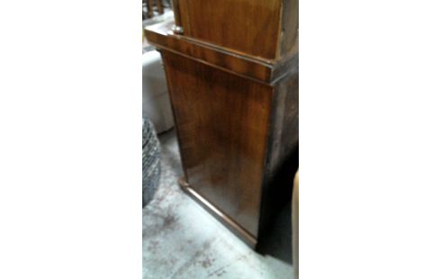 BUFFET VERGLASTER 2-TEILIG MAHAGONIHOLZ