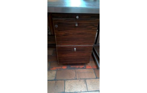 SCHREIBTISCH EBENHOLZ