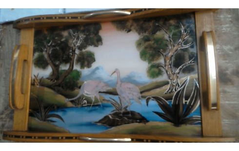 PLATEAU REPAS VINTAGE  DOPE