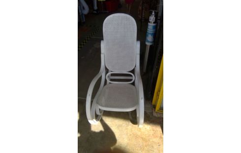 ROCKING CHAIR BLANC