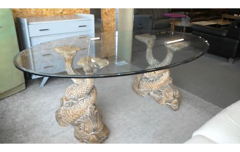 MESA, , DELFÍN, , MADERA