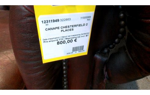 CANAPE CHESTERFIELD 2