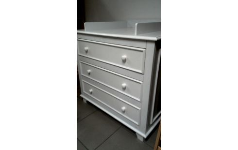 KOMMODE WEISS 3 SCHUBLADEN PERICLES