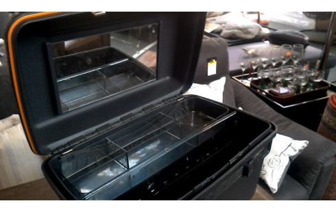 VANITY DELSEY NEGRO PVC