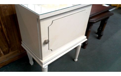 NACHTKASTJE ECRU 1 DEUR