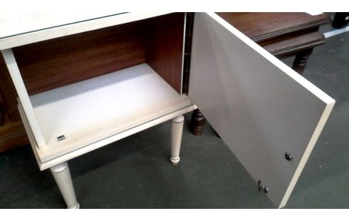 NACHTKASTJE ECRU 1 DEUR