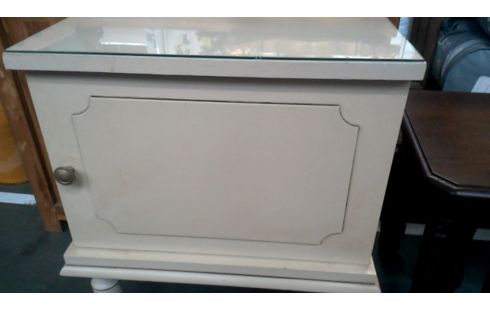 NACHTKASTJE ECRU 1 DEUR