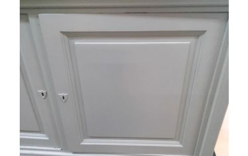 ENFILADE 3P 3T STYLE LOUIS PHILIPPE RELOOKER (MANQUE 1 SERRURE)