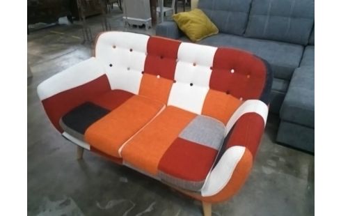 CANAPE CLUB PATCHWORK COLORS 2 PLACES