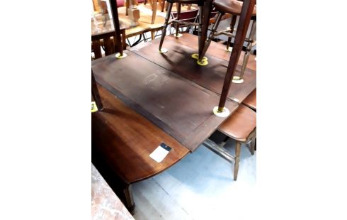 TABLE RONDE STYLE HENRI II NOYER + 4 ALL .