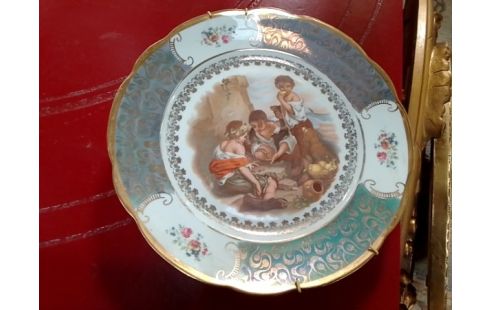 ASSIETTE DECO BAVARIA JEU D'ENFANTS