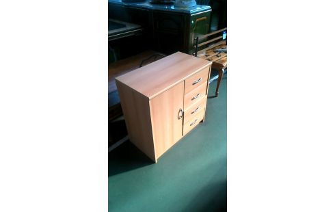 SCHRANK 4 SCHUBLADEN 1 TÜR WALD LOOK