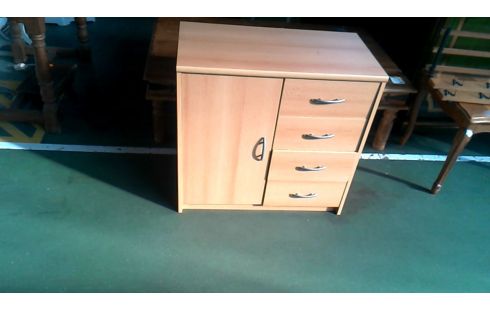 SCHRANK 4 SCHUBLADEN 1 TÜR WALD LOOK