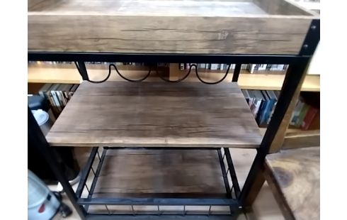 DESSERTE STYLE INDUSTRIEL