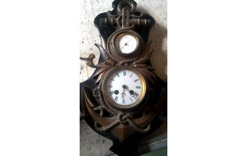 RELOJ 1 DE PARED MET, , BARÓMETRO