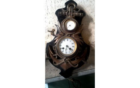 RELOJ 1 DE PARED MET, , BARÓMETRO