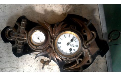 RELOJ 1 DE PARED MET, , BARÓMETRO