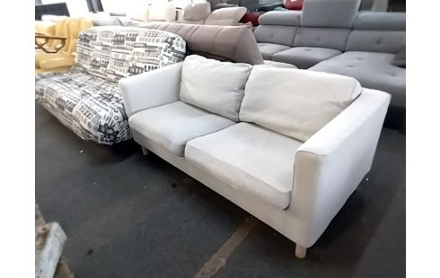 CANAPE TISSU GRIS IKEA PARUP 2 PLACES