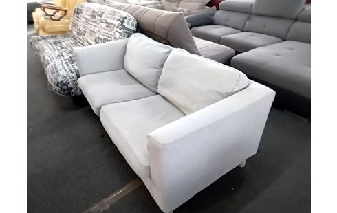 CANAPE TISSU GRIS IKEA PARUP 2 PLACES