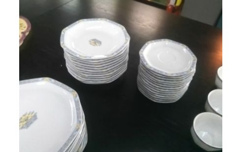 SERVICE DE TABLE LIMOGES HAVILAND PAMPLEMOUSSE