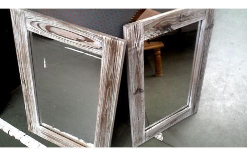 ESPEJO LA UNIDAD GRIS LACADO, , MADERA