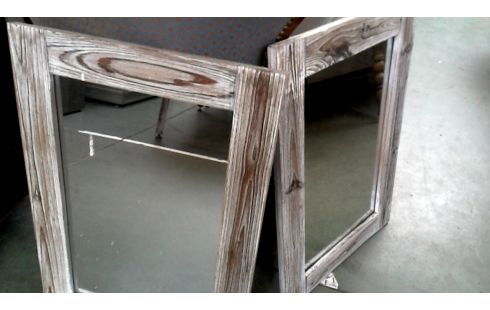 ESPEJO LA UNIDAD GRIS LACADO, , MADERA