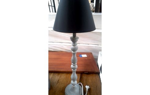 TAFELLAMP GRIJS CERUSE