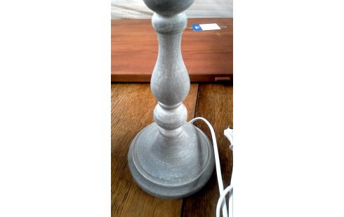 TAFELLAMP GRIJS CERUSE