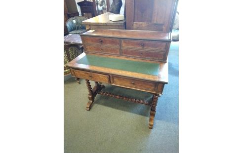 BUREAU A GRADIN ACAJOU