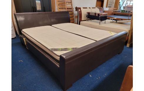 LIT BAYKAST BRUN 180X200 + SOMMIERS ELEC + MATELAS