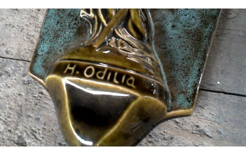 OBJET DECO TERRA COTTA VERTE EMAIL