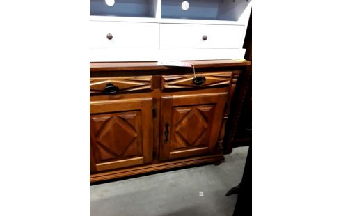 ENFILADE 4P STYLE RUSTIQUE BOIS EXO + CLE .