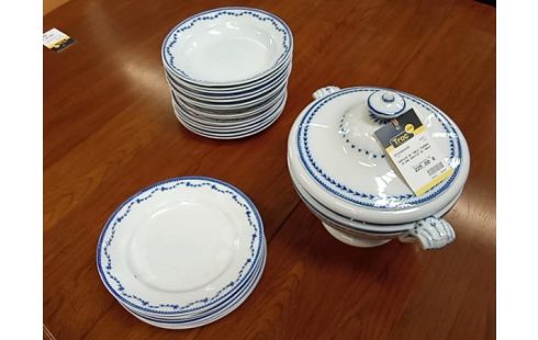 SERVICE DE TABLE TOURNAI 19 EME