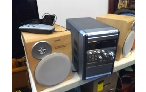 CHAINE HIFI PHILIPS TELECOMMANDE