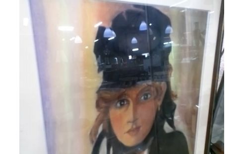 TABLEAU PORTRAIT PASTEL