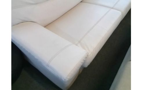 CANAPE PVC BLANC