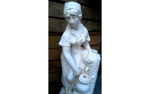 ANIMAL DECORATIVO JARDÍN CEMENTO CHICA MET, , ÁNFORA PEQUEÑO