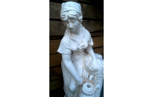 ANIMAL DECORATIVO JARDÍN CEMENTO CHICA MET, , ÁNFORA PEQUEÑO